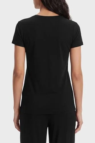 Emporio Armani ▫️ Camiseta de gola redonda para mulher 3