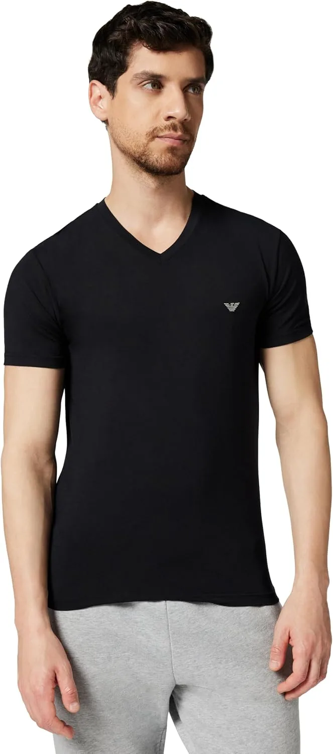 Emporio Armani ▫️ Camisola de gola redonda para homem