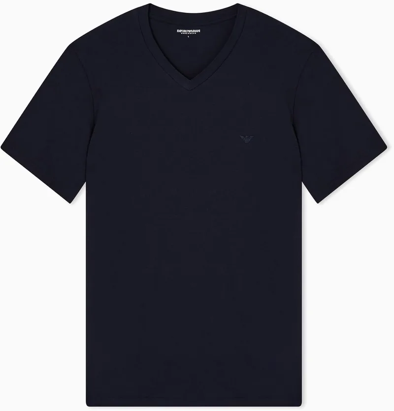 Emporio Armani ▫️ Camisola com decote em V para homem
