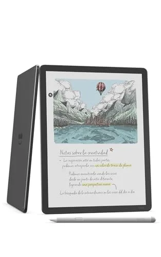 Amazon ▫️ Kindle Scribe Colorsoft (última geração): fino, leve e rápido, com ecrã a cores de 11" semelhante ao papel e luz frontal; permite escrever em cadernos integrados, documentos e livros (32 GB, grafite) 3