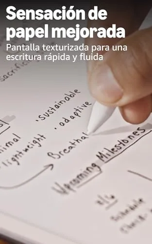 Amazon ▫️ Kindle Scribe (última geração): mais fino, leve e rápido, com ecrã de 11 polegadas semelhante ao papel e luz frontal; permite escrever em cadernos, documentos e livros (32 GB) 5