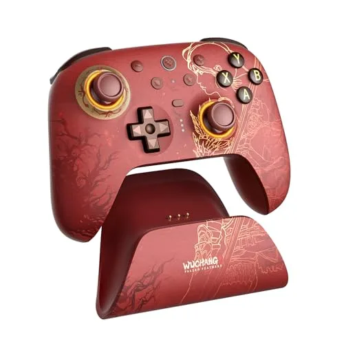 8Bitdo ▫️ Comando sem fios Ultimate 2 para Windows e Android, comando de jogos com joysticks TMR, gatilhos com efeito Hall/táteis selecionáveis, anel de luz RGB «Fire Ring», tecnologia 8Speed - WUCHANG: Fallen Feathers 4