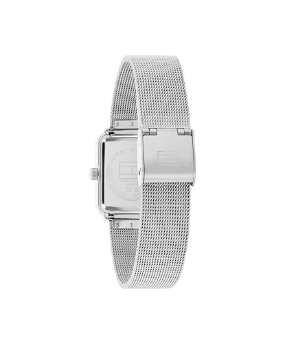 Tommy Hilfiger ▫️ Relógio com movimento de quartzo e dois ponteiros para mulher, com bracelete em malha de aço inoxidável – Disponível em ouro-rosa, prateado ou dourado 3