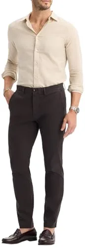 Dockers ▫️ Crafted Khaki Slim Tapered para homem 4