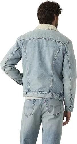 Levi's ▫️ Casaco Big & Tall Sherpa Trucker para homem 2