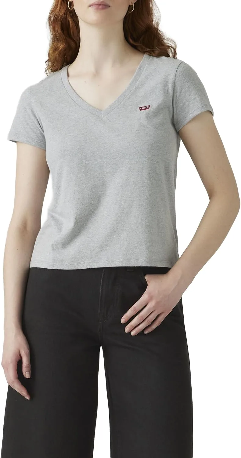 Levi's ▫️ 2 Pacotes de T-shirts com Decote em V 2 Pack V Neck W