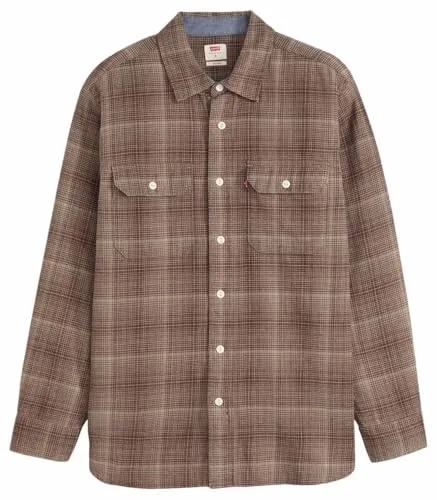 Levi's ▫️ Camisa de botões Classic Worker para homem (pacote de 1) 4