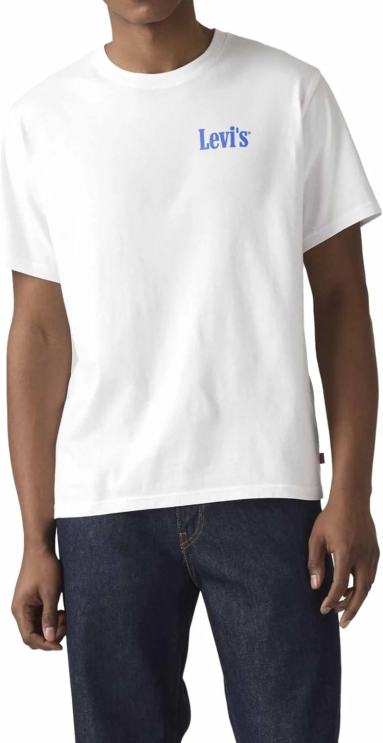 Levi's ▫️ T-shirt SS Relaxed Fit Coastal Creative Pool