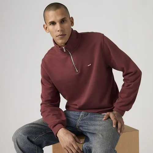 Levi's ▫️ Camisola Original HM com fecho de 1/4 para homem 3