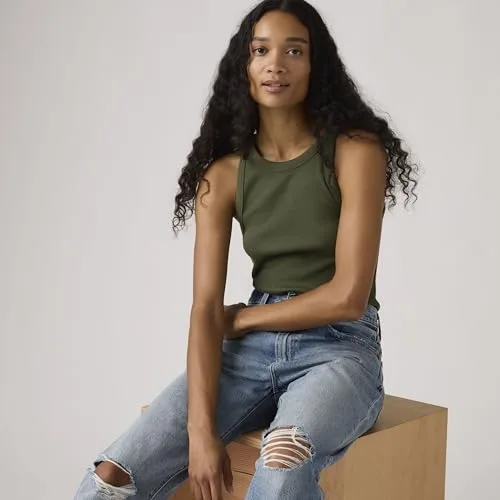 Levi's ▫️ Camisola sem mangas Essential Racer para mulher 3