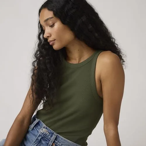 Levi's ▫️ Camisola sem mangas Essential Racer para mulher 4