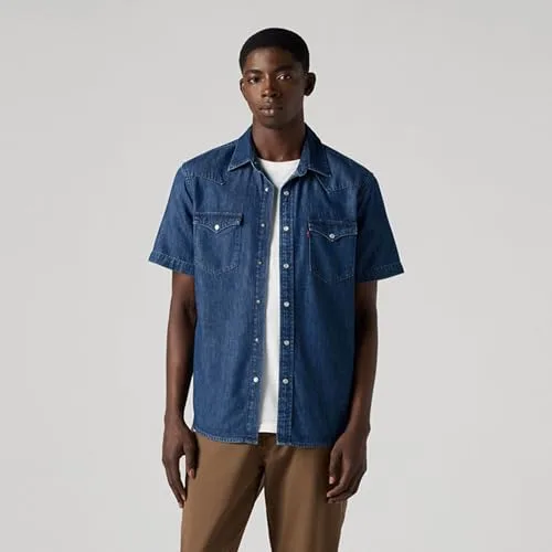 Levi's ▫️ Camisa de botões SS Classic Western para homem 2