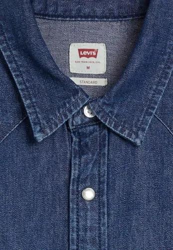 Levi's ▫️ Camisa de botões SS Classic Western para homem 7