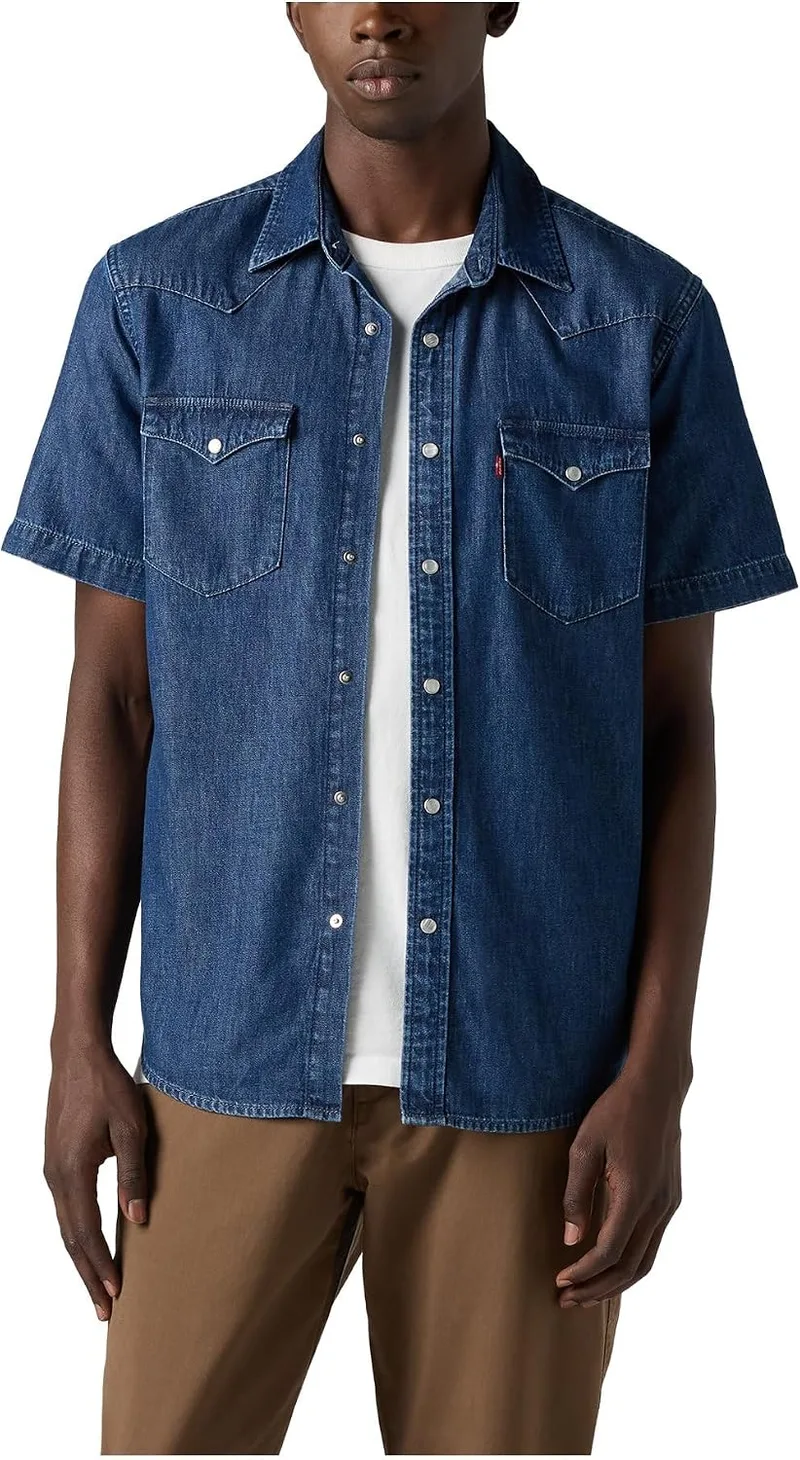 Levi's ▫️ Camisa de botões SS Classic Western para homem