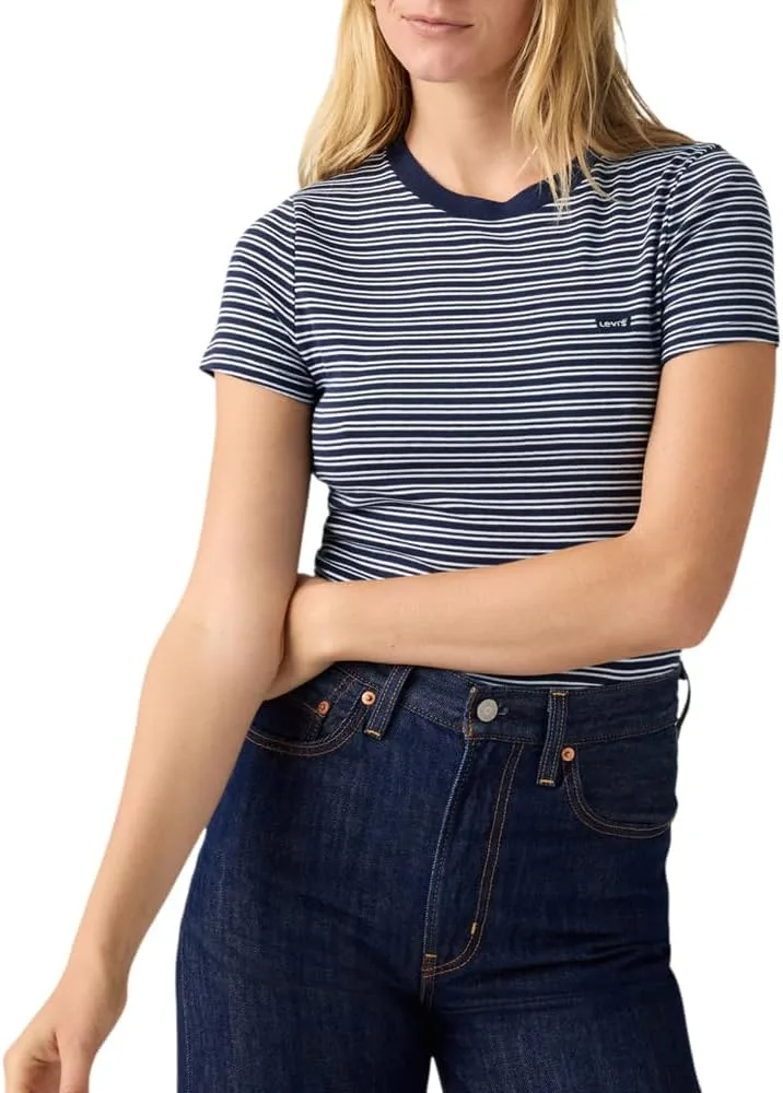 Levi's ▫️ Camisola de manga comprida Essential Housemark para mulher