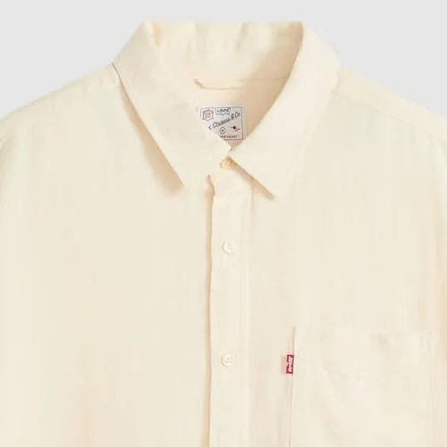 Levi's ▫️ S/S Sunset 1 Pkt Standrd Camisa de botões para homem 6