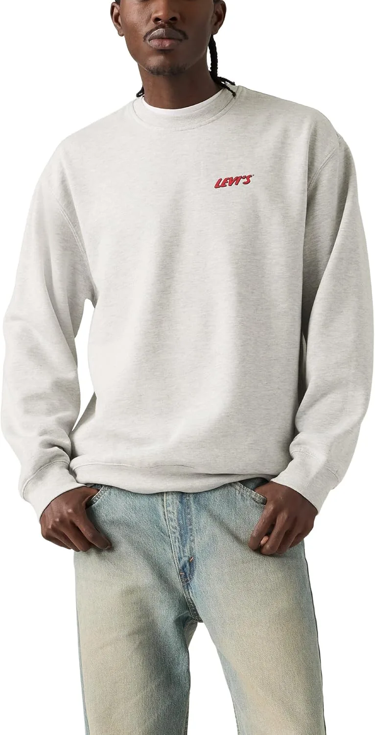 Levi's ▫️ Camisola Relaxd Graphic Crew para homem