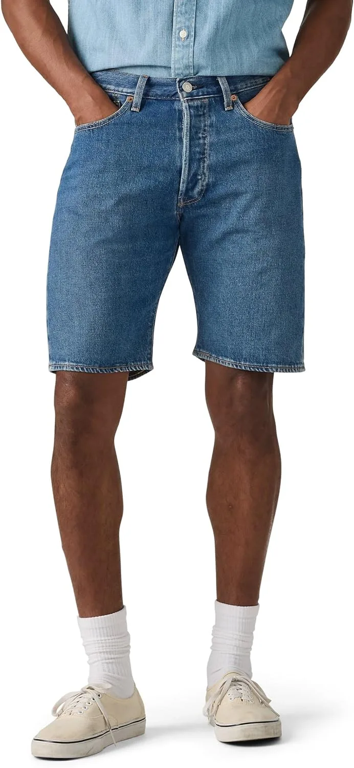Levi's ▫️ Calções 501 Original - Calções para homem