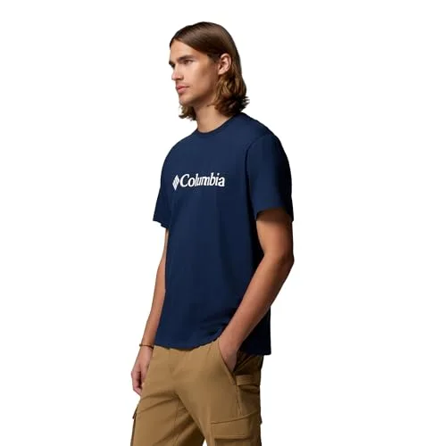 Columbia ▫️ Camiseta CSC Basic Logo, Camiseta de manga curta para homem 4
