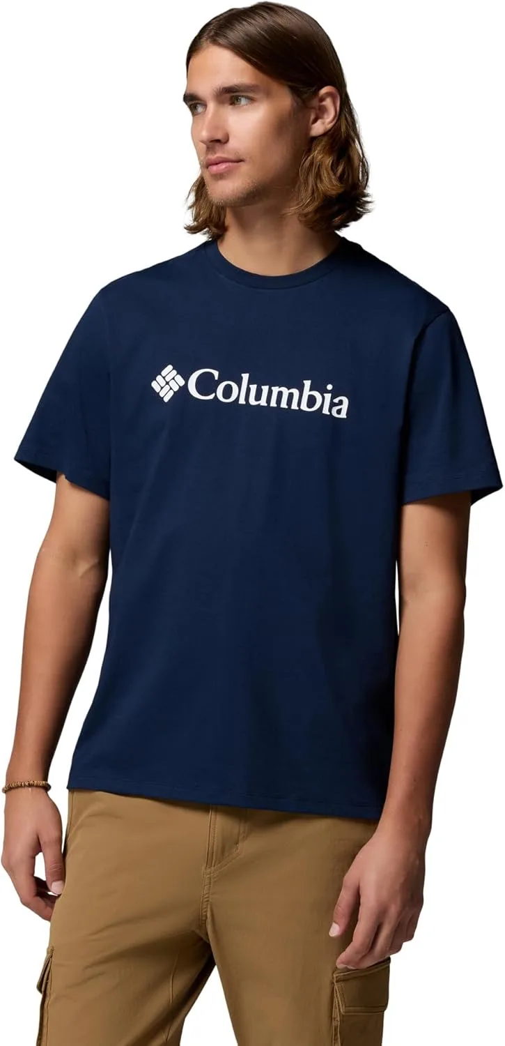 Columbia ▫️ Camiseta CSC Basic Logo, Camiseta de manga curta para homem