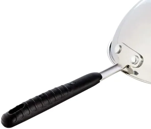 Amazon Basics ▫️ Conjunto de 3 peças em aço inoxidável antiaderente com revestimento cerâmico, frigideiras de 24 cm e 28 cm, e wok de 28 cm 2