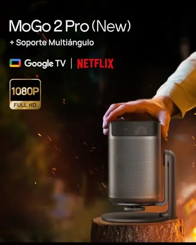 XGIMI ▫️ MoGo 2 Pro (Novo) Kit de projetor portátil 1080P com suporte ajustável 2