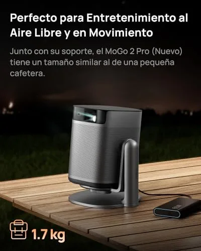 XGIMI ▫️ MoGo 2 Pro (Novo) Kit de projetor portátil 1080P com suporte ajustável 6