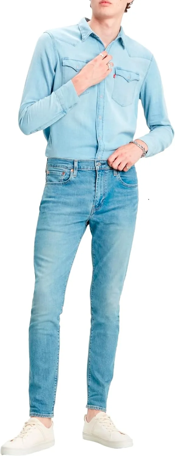 Levi's ▫️ Calças de ganga 512 Slim Taper Big & Tall para homem
