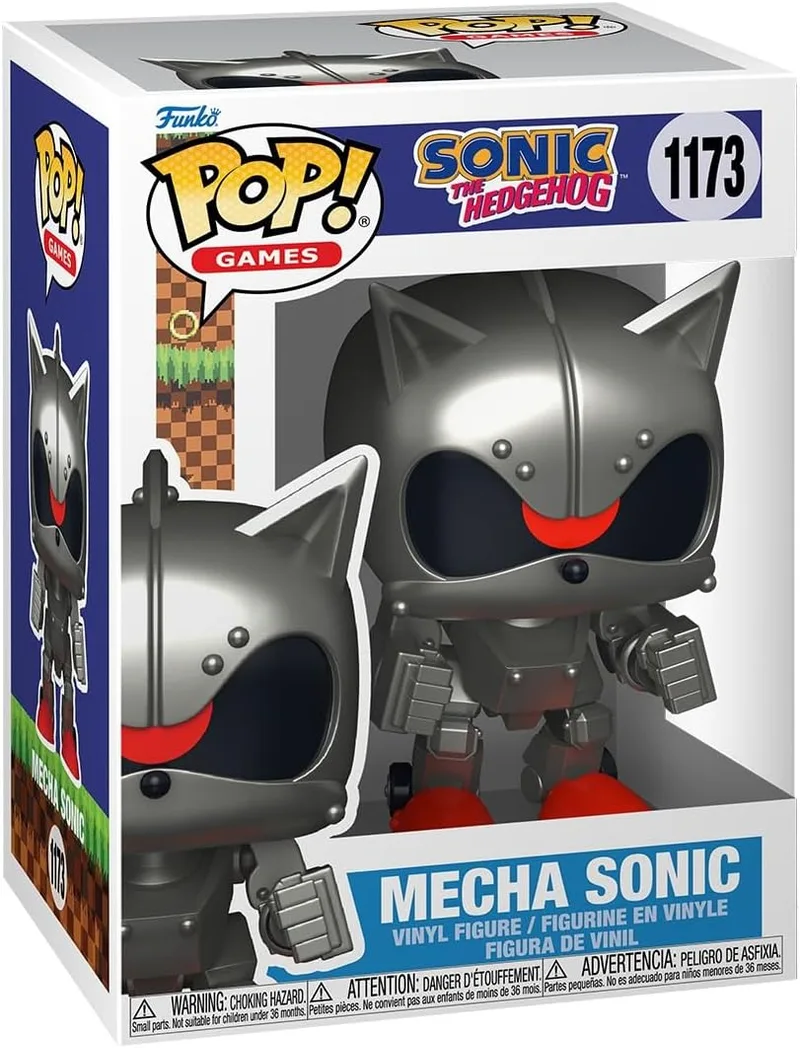 Funko ▫️ Pop! Games: Sonic The Hedgehog - Mecha Sonic