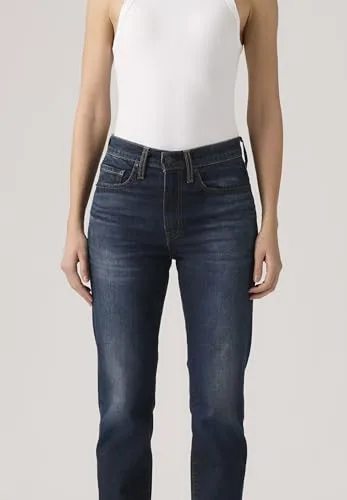 Levi's ▫️ 724 High Rise Straight - Calças de ganga para mulher 3
