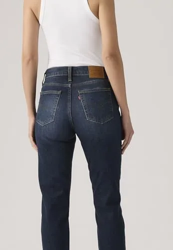 Levi's ▫️ 724 High Rise Straight - Calças de ganga para mulher 4