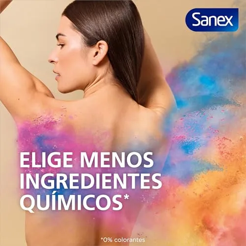 Sanex ▫️ Zero% Invisible, Desodorizante Roll-On, Embalagem de 6 x 50 ml 2
