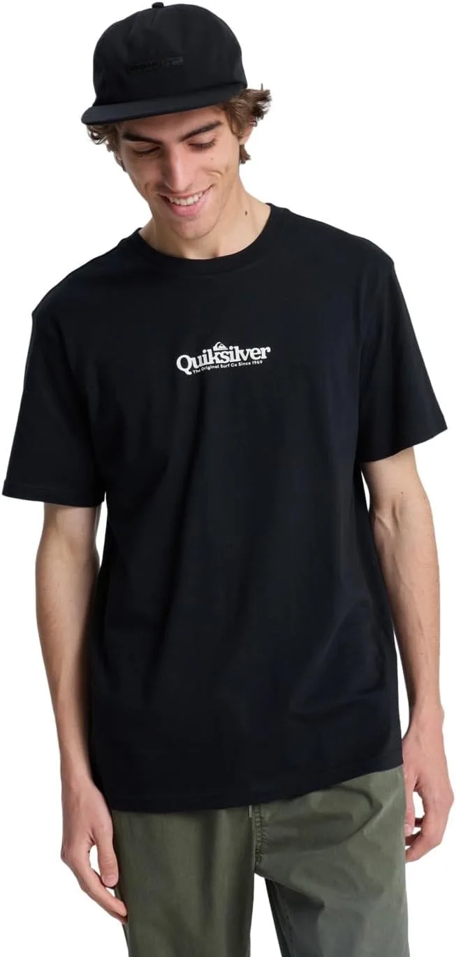 Quiksilver ▫️ Camisola Fineline SS para homem (pacote de 1)