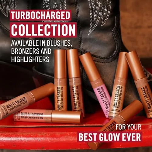 Rimmel London ▫️ Rimmel Multi Tasker Turbocharged Glow Iluminador 002 Rosy Rebel 4