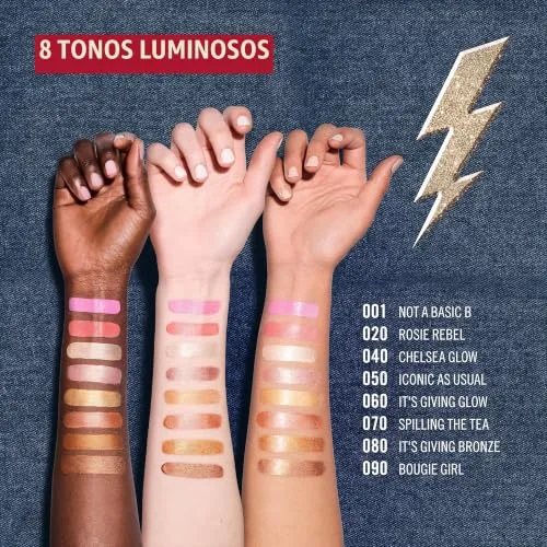 Rimmel London ▫️ Rimmel Multi Tasker Turbocharged Glow Iluminador 002 Rosy Rebel 5