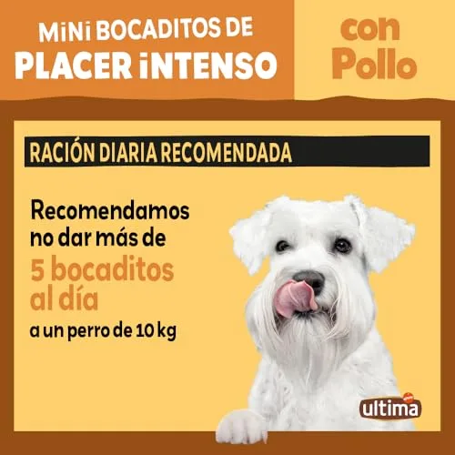 ultima ▫️ Snacks para Cães Mini/Pequenos: Petiscos Intensos com Frango 12 x 40 g 5