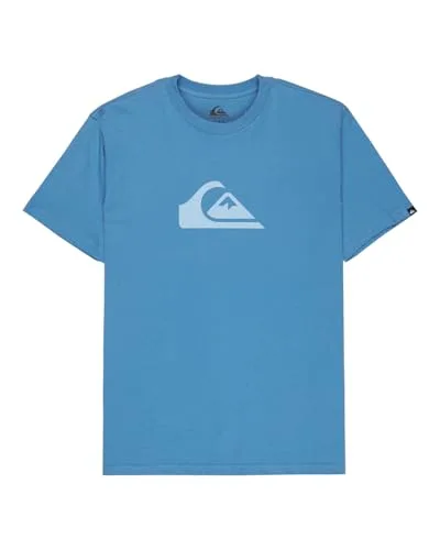 Quiksilver ▫️ Comp Logo - T-shirt para homem 7