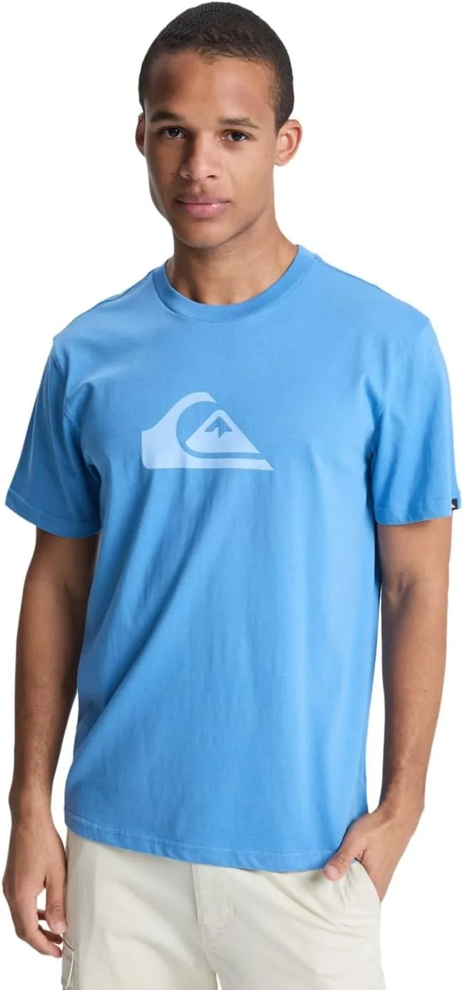 Quiksilver ▫️ Comp Logo - T-shirt para homem