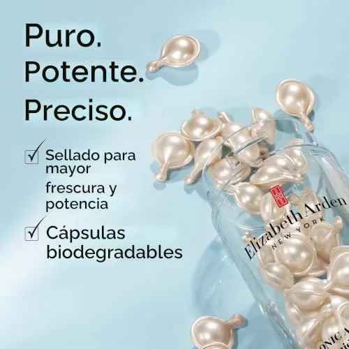 Elizabeth Arden ▫️ Soro com Ácido Hialurónico, Peptídeos e Ceramidas – 30 Cápsulas 6
