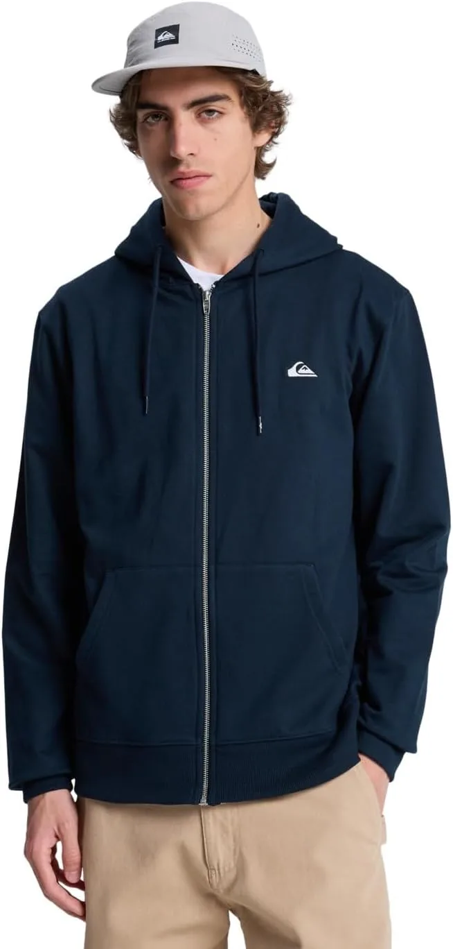 Quiksilver ▫️ Basic Hood Zip Young Men Cardigan Sweater Men