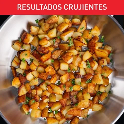 Tefal ▫️ Duetto On - Conjunto de 2 frigideiras, aço inoxidável, sem revestimento 4