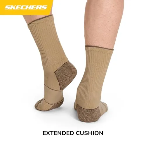 Skechers ▫️ Conjunto de 3 pares de meias de golfe de corte baixo Performance, com controlo de odores e ventilação em malha, para homem 4