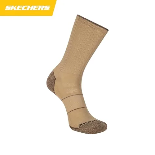 Skechers ▫️ Conjunto de 3 pares de meias de golfe de corte baixo Performance, com controlo de odores e ventilação em malha, para homem 5