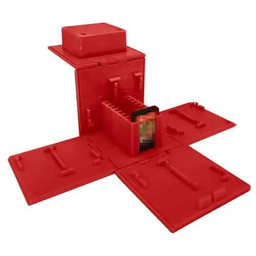 doepeBAE ▫️ Estojo para 16 jogos da Switch – Caixa compacta com botão de abertura rápida – Suporte portátil resistente a impactos para cartuchos (A3) 2
