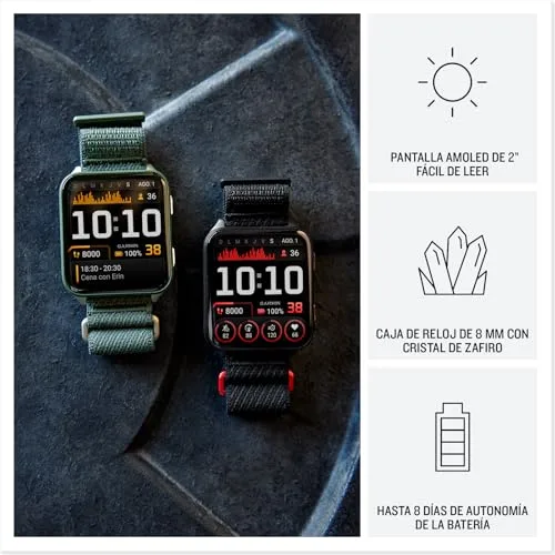 Garmin ▫️ Venu X1, relógio inteligente com GPS, verde 3