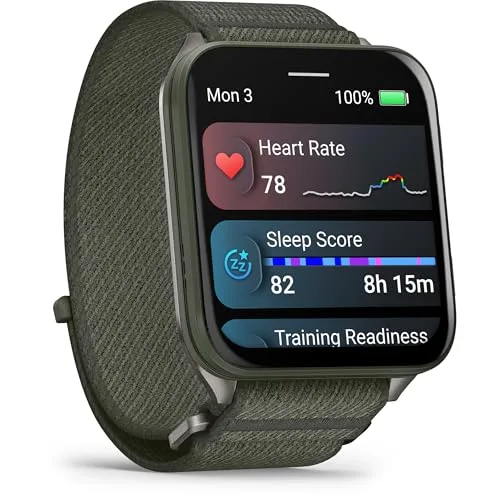 Garmin ▫️ Venu X1, relógio inteligente com GPS, verde 4