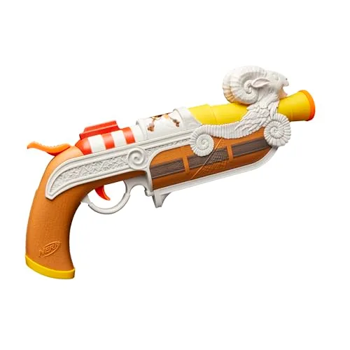 Nerf ▫️ Netflix One Piece, Lançador Going Merry, Estojo com Clipe, 8 Dardos Elite, Inspirado na série da Netflix, Brinquedos para meninos e meninas a partir dos 8 anos 2
