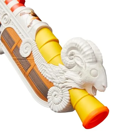 Nerf ▫️ Netflix One Piece, Lançador Going Merry, Estojo com Clipe, 8 Dardos Elite, Inspirado na série da Netflix, Brinquedos para meninos e meninas a partir dos 8 anos 4