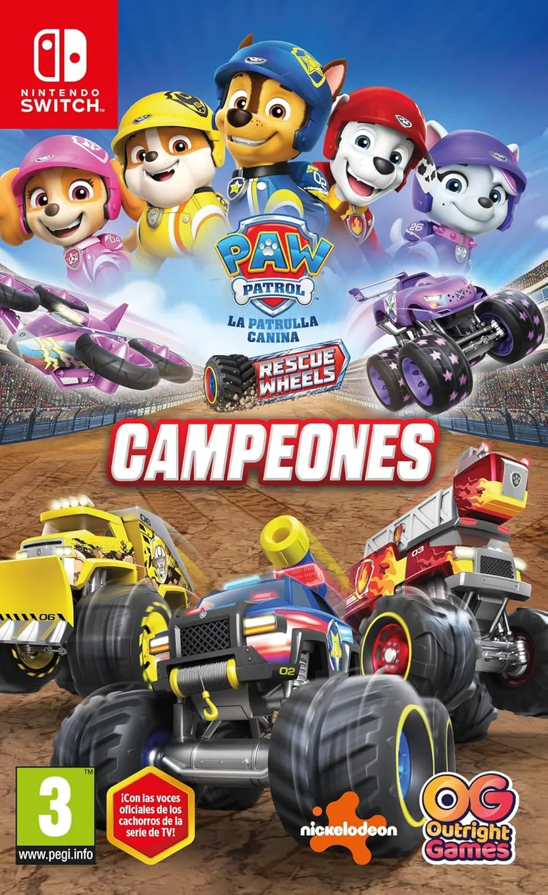 Outright Games ▫️ Patrulha da Pata: Campeões das rodas de salvamento