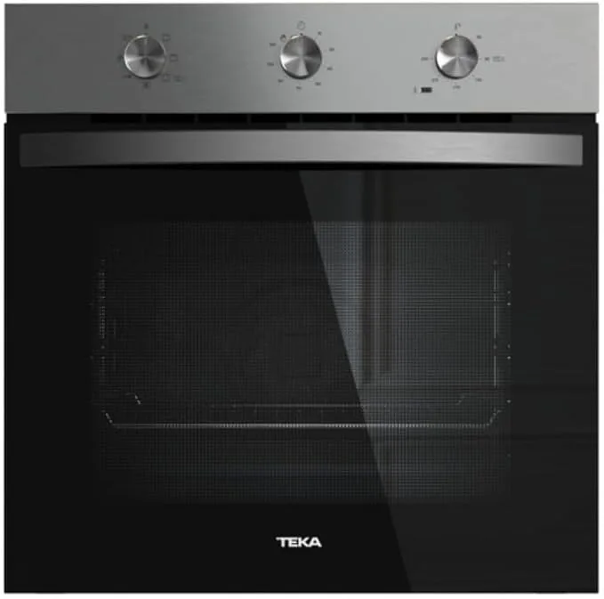Teka ▫️ Forno multifunções 60cm, sistema HydroClean, ThermoSeal, 6 funções, 71/70L, controlos fixos, suportes cromados, modelo NEO HBB 6050